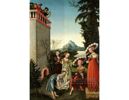 VlCR-108 Lucas Cranach - David a Bathsheba