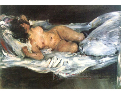 VLC 33 Lovis Corinth - Ležící akt