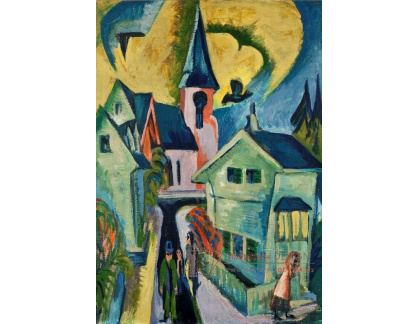 VELK 69 Ernst Ludwig Kirchner - Červený kostel