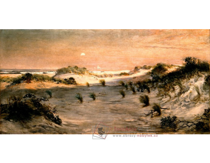 VP389 Henry Ossawa Tanner - Písečné duny při západu slunce