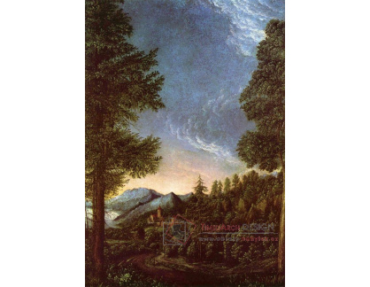 VSO 741 Albrecht Altdorfer - Krajina Dunaje poblíž Regensburgu