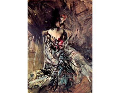 SO XVII-301 Giovanni Boldini - Španělka z Moulin Rouge