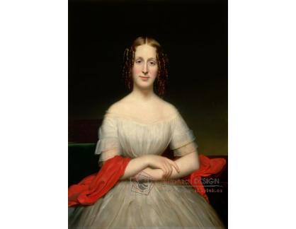 SO XVII-421 Charles Cromwell Ingham - Portrét Fidelie Marshall