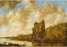 KO IV-69 Jan van Goyen - Mohutný skalní hrad