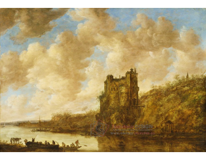 KO IV-69 Jan van Goyen - Mohutný skalní hrad