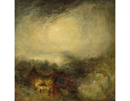 A-1602 Joseph Mallord William Turner - Večer potopy