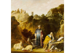 A-1608 Nicolaes Moeyaert - Hippokrates na návštěvě u Demokrita