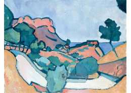 A-8607 Andre Derain - Silnice v horách