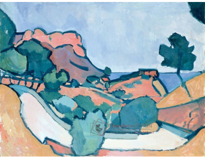 A-8607 Andre Derain - Silnice v horách
