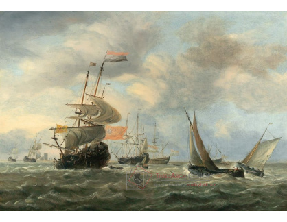 DDSO-5086 Jan Beerstraten - Lodě na rozbouřeném moři