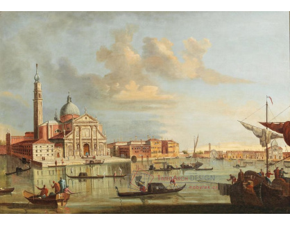 D-5860 Francesco Tironi - Bacino di San Marco s San Giorgio Maggiore v Benátkách