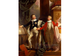 VANG128 Benjamin West - Princ Edward a William IV