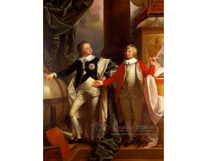 VANG128 Benjamin West - Princ Edward a William IV