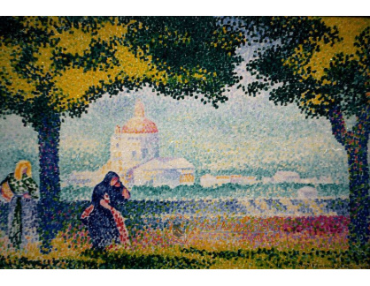 SO IX 6 Henri-Edmond Cross - Kostel Santa Maria poblíže Assisi