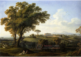 SO V-28 Jacob Philipp Hackert - Villa Albani v Římě