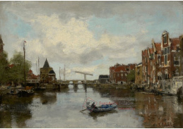 A-7453 Jacob Henricus Maris - Pohled na holandské město