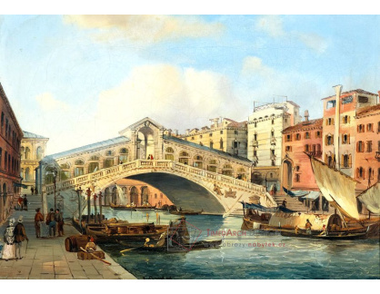 D-9305 Carlo Grubacs - Canal Grande s mostem Rialto