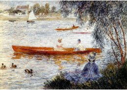VR14-27 Pierre-Auguste Renoir - Na loďce v Argenteuil