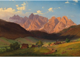 DDSO-1717 Josef Feid - Pohled na Triglav