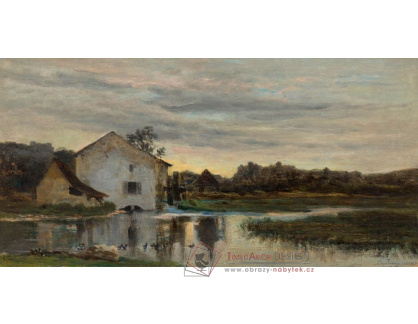 A-3852 Charles-Francois Daubigny - Krajina v Moulin