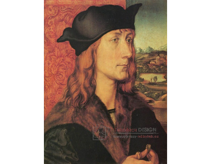 VR12-52 Albrecht Dürer - Portrét Hanse Tuchera
