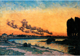 DDSO-3185 Armand Guillaumin - Západ slunce na Ivry