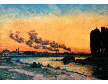 DDSO-3185 Armand Guillaumin - Západ slunce na Ivry