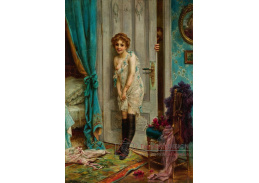 A-8498 Hans Zatzka - Opatrný pohled do budoáru