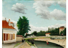 D-8168 Henri Rousseau - Předměstí Paříže