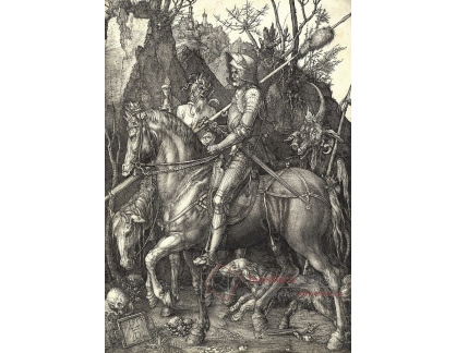 VR12-64 Albrecht Dürer - Rytíř, smrt a ďábel