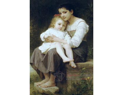 R15-86 Adolph William Bouguereau - Starší sestra