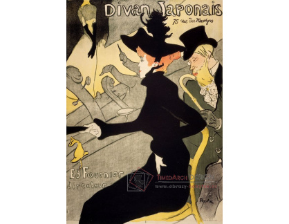 R7-54 Henri Toulose-Lautrec - Divan Japonais