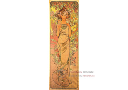 VAM5 Alfons Mucha - Die Rose