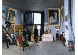 SO III-60 Frederic Bazille - Malířský ateliér
