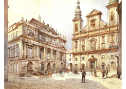 SO V-175 Carl Wenzel Zajicek - Jezuitský kostel a starobylá univerzita ve Vídni