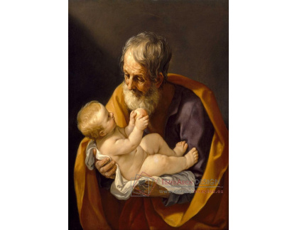 SO XVII-331 Guido Reni - Svatý Josef a Kristus jako dítě