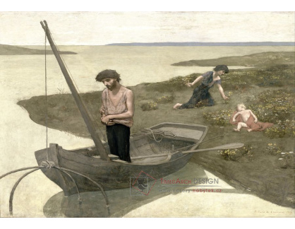 KO VI-236 Pierre Puvis de Chavannes - Mizerný rybář