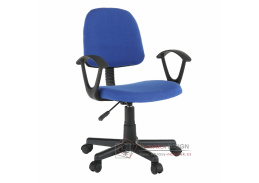 TAMSON, kancelářská židle, látka modrá