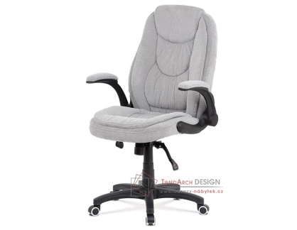 KA-G303 SIL2, kancelářská židle, látka šedá