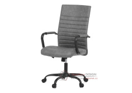 KA-V306 GREY, kancelářská židle, ekokůže šedá