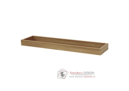 P-011 OAK, nástěnná polička, dub