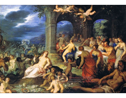 BRG-115 Jan Brueghel a  Hans Rottenhammer - Svatba Neptuna a Amphitrite