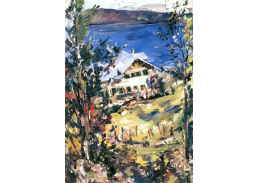 VLC 95 Lovis Corinth - Walchensee, venkovský dům s prádelnou