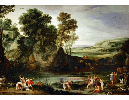 DDSO-1814 Paul Bril - Diana zjišťující těhotenství Callisto