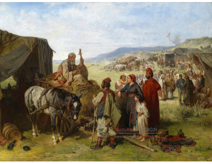 SO XII-126 Eugen Adam - Tábořiště v Dalmácii