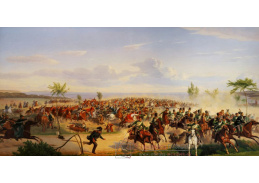 A-1247 Jorgen Sonne - Jezdecká bitva v Aarhusu dne 31 května 1849
