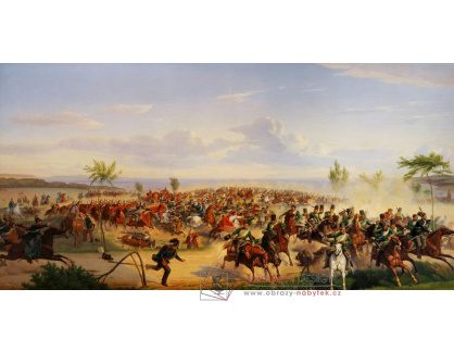 A-1247 Jorgen Sonne - Jezdecká bitva v Aarhusu dne 31 května 1849