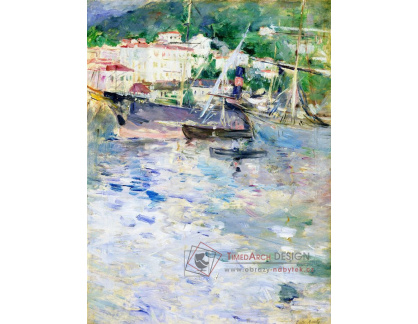 A-4516 Berthe Morisot - Přístav v Nice