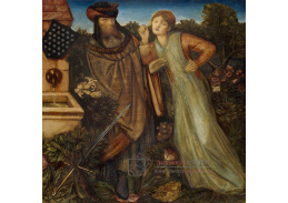 A-5588 Edward Burne-Jones - Král Mark a La Belle Iseult