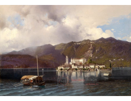 VSO 1104 Luigi Riccardi - Pohled na Isola San Giulio